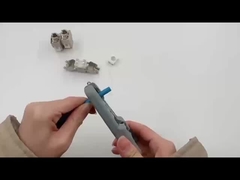 Instruções de instalação do tipo Keystone Jack