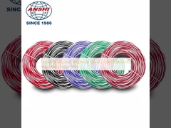 Cabo Telefônico Interno Branco Vermelho 2 Fios 0,5mm Isolamento PE Fio Jumper