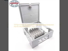 50 Pares Caixa de junção interior do Reino Unido Tipo coroa Caixa de distribuição de tira para cabo de cobre telefônico