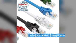 Modem de fibra óptica de alta velocidade para Internet doméstica confiável