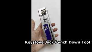 Ferramenta Punch Down para tomadas de rede