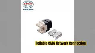 Conector de cabo de rede confiável CAT6 UTP Keystone Jack