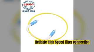 Cabo de remendo de fibra óptica de modo único SC SC de alto desempenho