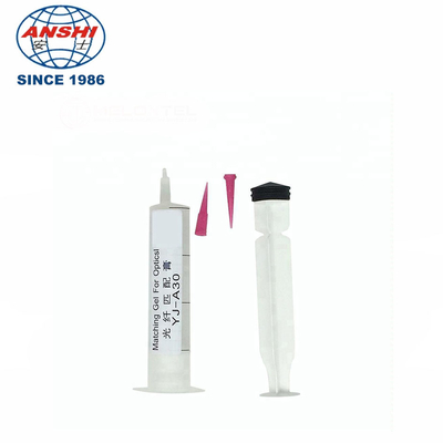 Fiber optic connector matching gel, Fiber optic matching paste