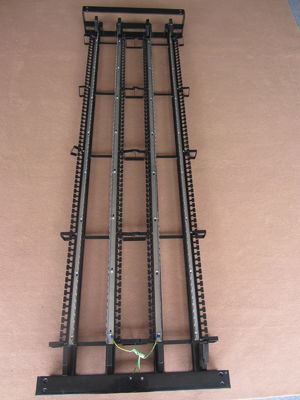 800 Pairs 1400 Pair 1600 Pairs Telephone Floor / Wall Mount Fiber Optic Distribution Frame With LSA Plus Module