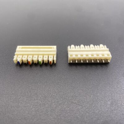8 Pin 110 Type PCB IDC Connector 4 color print Terminal Block with 3.81mm Pitch for Reliable Electrical Connections