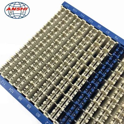 High Density for Both Vertical / Horizontal InstallationJPX202-STO 128 Pairs Exchange Side Terminal Block Test Module 
