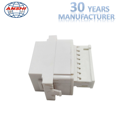 Phosphor Bronze Cat6 Keystone Jack /  8P8C CAT5E UTP Keystone Jack White Color