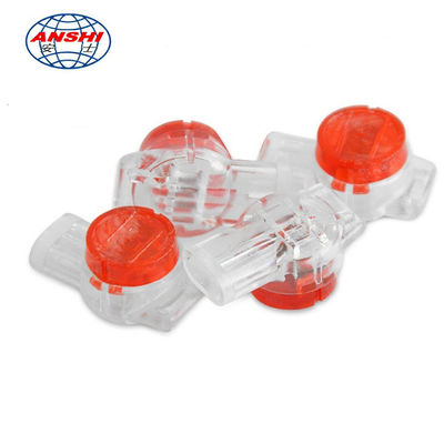 conector enchido da fiação da junção de fechamento do telefone do padrão UR HJKT3 de 3M gel vermelho