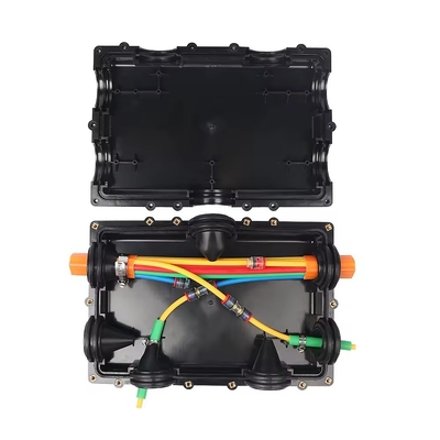 7 OVOS TDC FTTH Micro Duct Distribution Microduct Closure Para uso de fibra óptica subterrânea de tubo HDPE