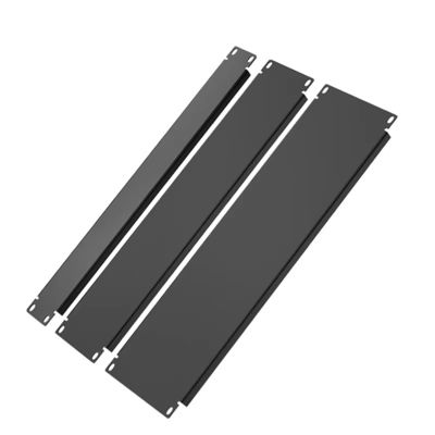 Gabinete Preto 6U com Painel Cego Branco 1U 2U 3U 4U Peças de Telecomunicações para Servidores