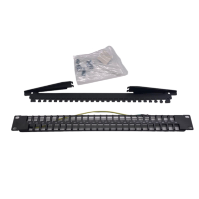Painel de remendo Zig Zag de alta densidade modular, 48xRJ45/u/s, não equipado, 1U