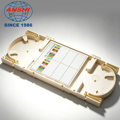 48-Core Fibra Fusão Splice Tray Terminal Box Fibra caixa de distribuição Fusão Splice Tray grande tamanho Patch Cord Fusion Splice Tray