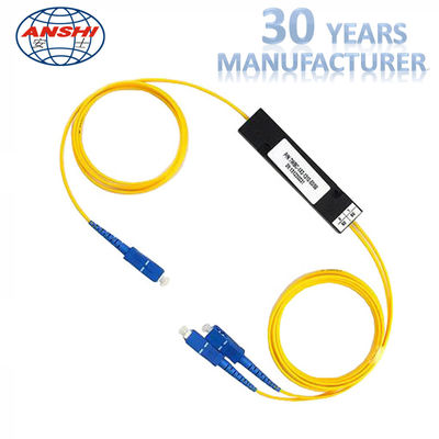 1:2  1:4 SC/UPC SC/APC Caixa de Distribuição FTTH de Alta Confiabilidade Divisor PLC para Rede Óptica Passiva